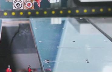product-369-237 Steel ball air flotation table on the six sided boring machine