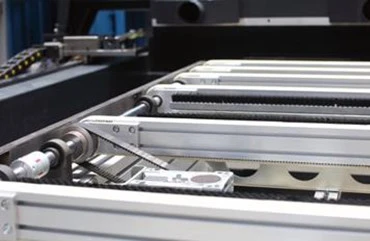 product-370-241 Intelligent double clamps with floating avoidance on the six sided boring machine
